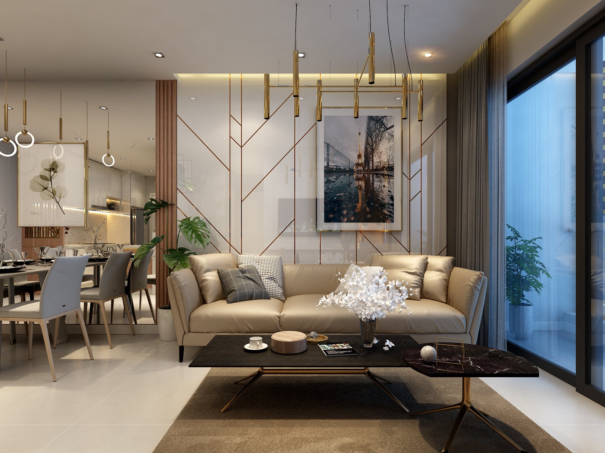 Khám Phá Thiết Kế Nội Thất Căn Hộ Hiện Đại, Sang Trọng: Nâng Tầm Không Gian Sống Của Bạn