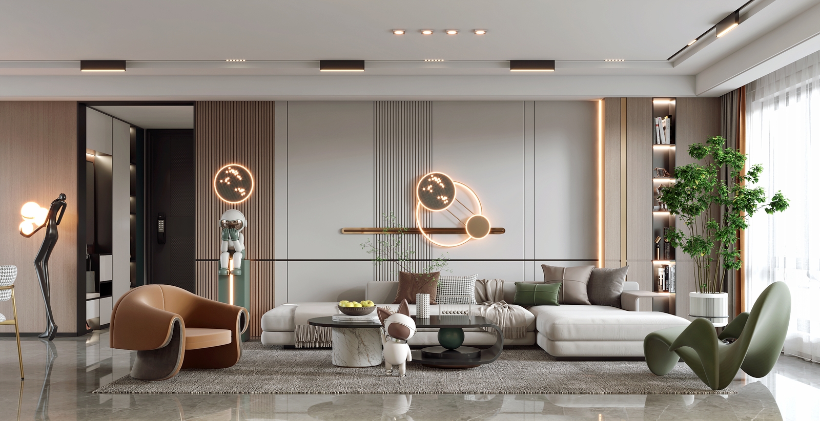 Mẫu Phòng Khách Hiện Đại Đẹp, Sang Trọng Và Tối Ưu Diện Tích 2026