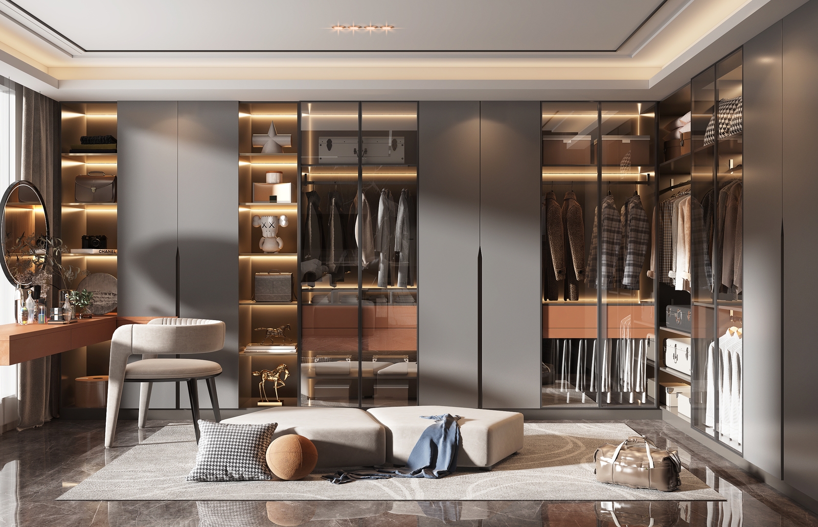 TOP 5 Mẫu Tủ Quần Áo Âm Tường Hiện Đại Giúp Chung Cư Nhỏ Gấp Đôi Không Gian