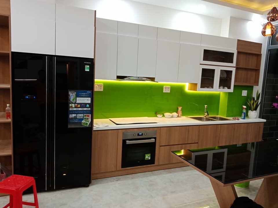 Tủ Bếp Gỗ Công Nghiệp - TPB04